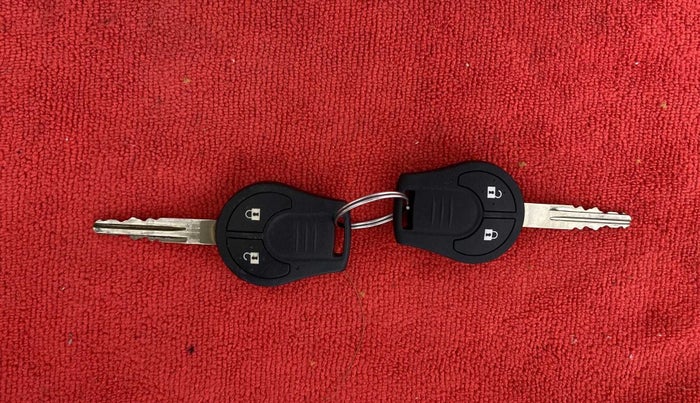 2019 Datsun Go Plus T, Petrol, Manual, 12,049 km, Key Close Up