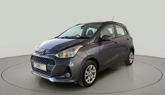 2019 Hyundai Grand i10 SPORTZ 1.2 KAPPA VTVT, Petrol, Manual, 29,592 km, Left Front Diagonal