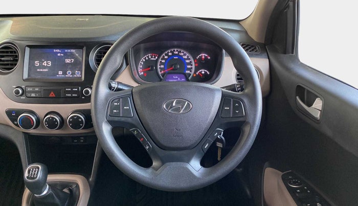 2019 Hyundai Grand i10 SPORTZ 1.2 KAPPA VTVT, Petrol, Manual, 29,592 km, Steering Wheel Close Up