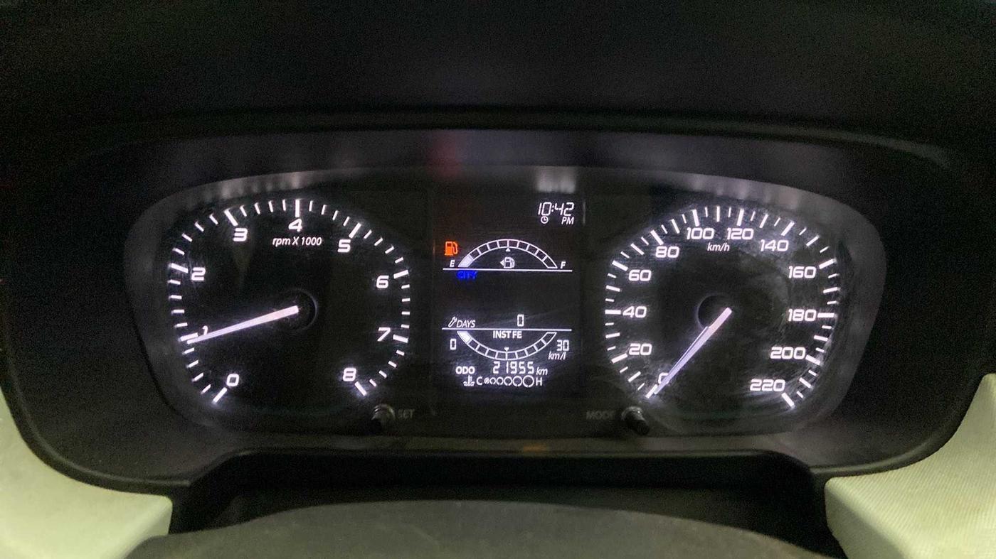 2022 Tata PUNCH ACCOMPLISHED MT, Petrol, Manual, 21,955 km, Odometer Image