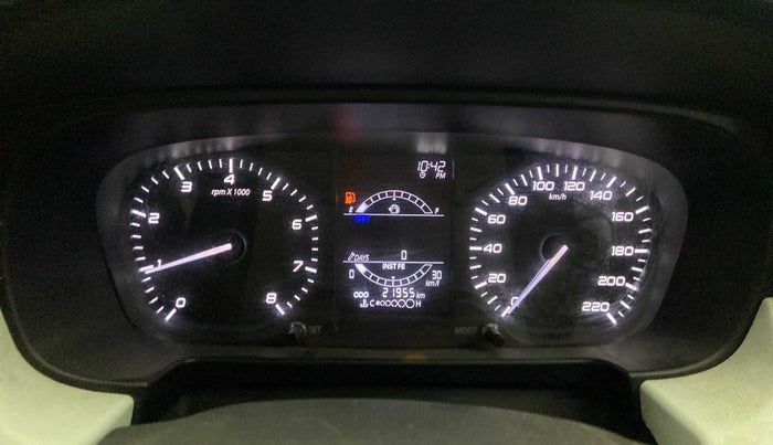 2022 Tata PUNCH ACCOMPLISHED MT, Petrol, Manual, 21,955 km, Odometer Image