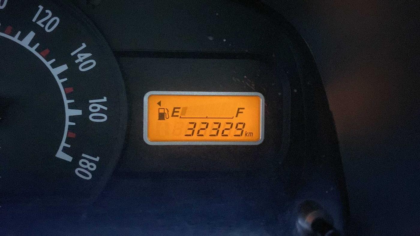 2011 Maruti Alto K10 LXI, Petrol, Manual, 32,942 km, Odometer Image