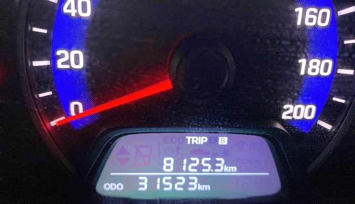 2017 Hyundai Xcent SX 1.2, Petrol, Manual, 31,505 km, Odometer Image