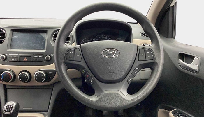 2017 Hyundai Xcent SX 1.2, Petrol, Manual, 31,505 km, Steering Wheel Close Up