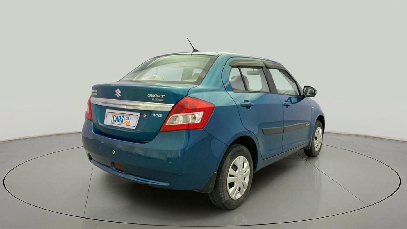 2012 Maruti Swift Dzire VXI, Petrol, Manual, 66,540 km, Right Back Diagonal