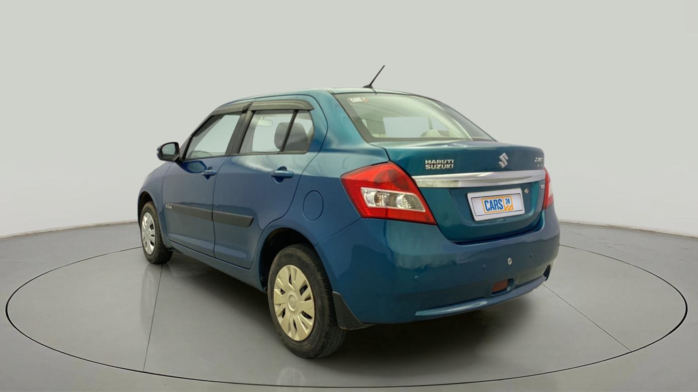 2012 Maruti Swift Dzire VXI, Petrol, Manual, 66,540 km, Left Back Diagonal