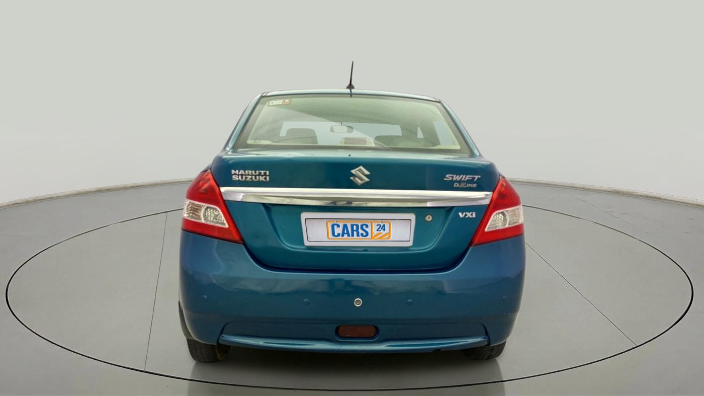 2012 Maruti Swift Dzire VXI, Petrol, Manual, 66,540 km, Back/Rear