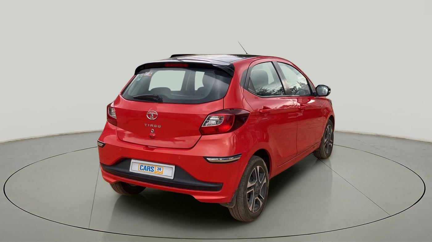 2021 Tata Tiago XZA PLUS PETROL, Petrol, Automatic, 15,969 km, Right Back Diagonal