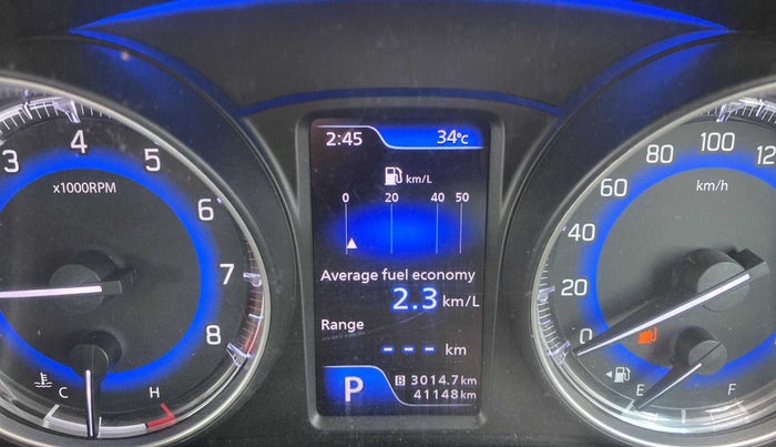 2019 Toyota Glanza V CVT, Petrol, Automatic, 41,141 km, Odometer Image