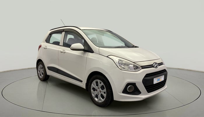 2015 Hyundai Grand i10 SPORTZ 1.2 KAPPA VTVT, Petrol, Manual, 93,806 km, Right Front Diagonal