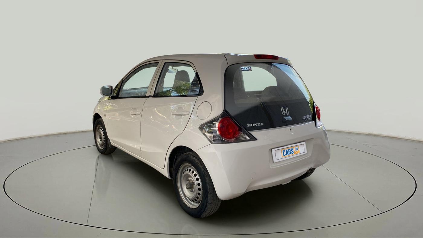 2013 Honda Brio E MT, CNG, Manual, 1,05,481 km, Left Back Diagonal