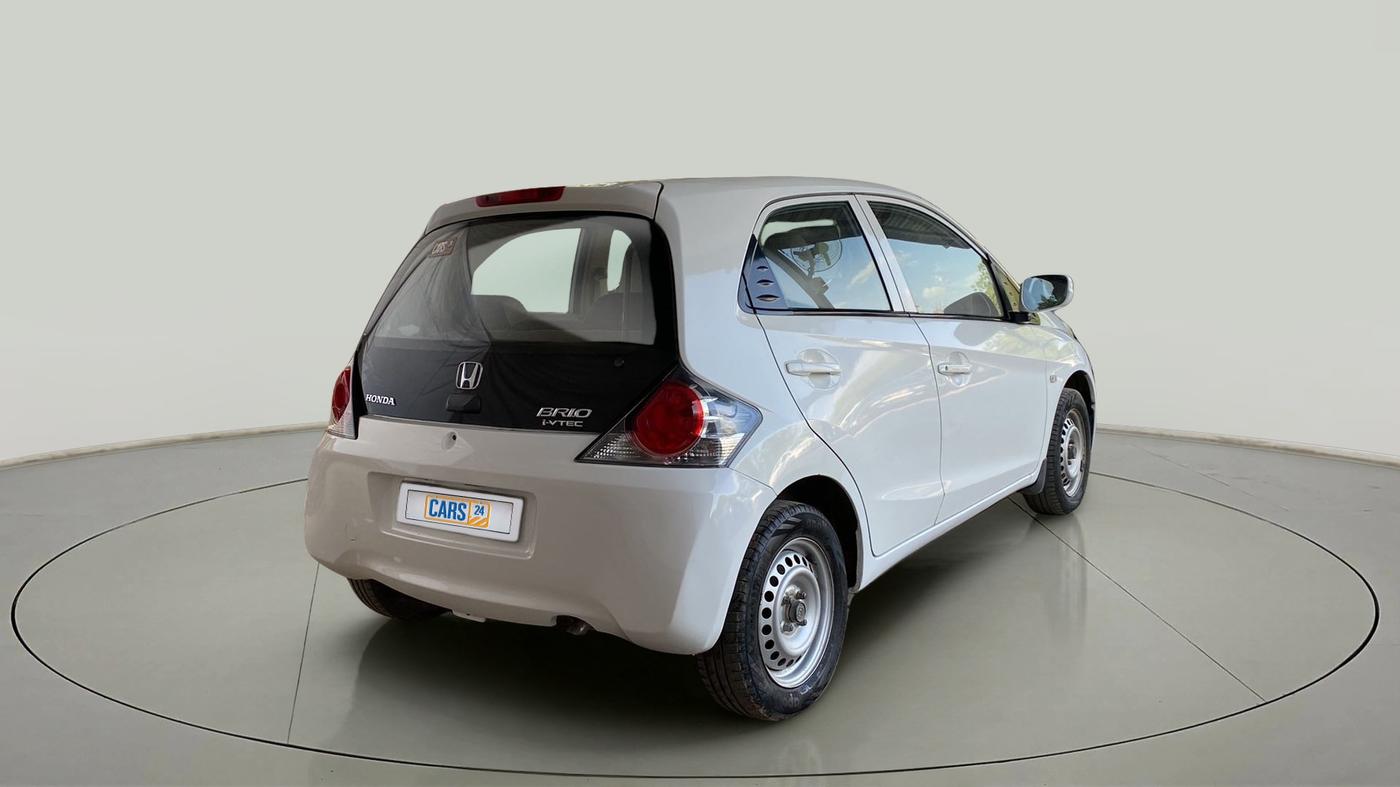 2013 Honda Brio E MT, CNG, Manual, 1,05,481 km, Right Back Diagonal