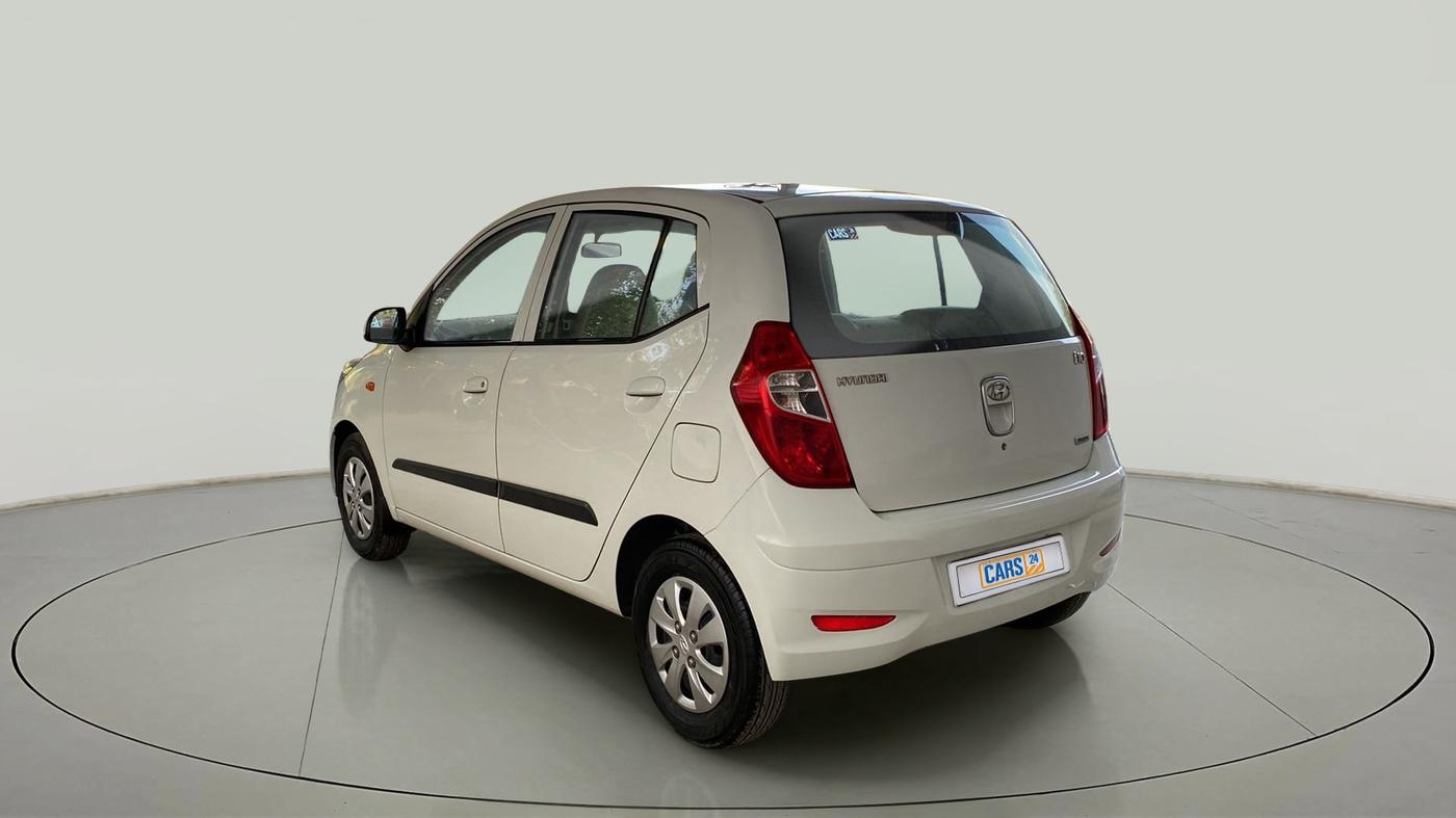 2011 Hyundai i10 MAGNA 1.1, Petrol, Manual, 1,14,783 km, Left Back Diagonal