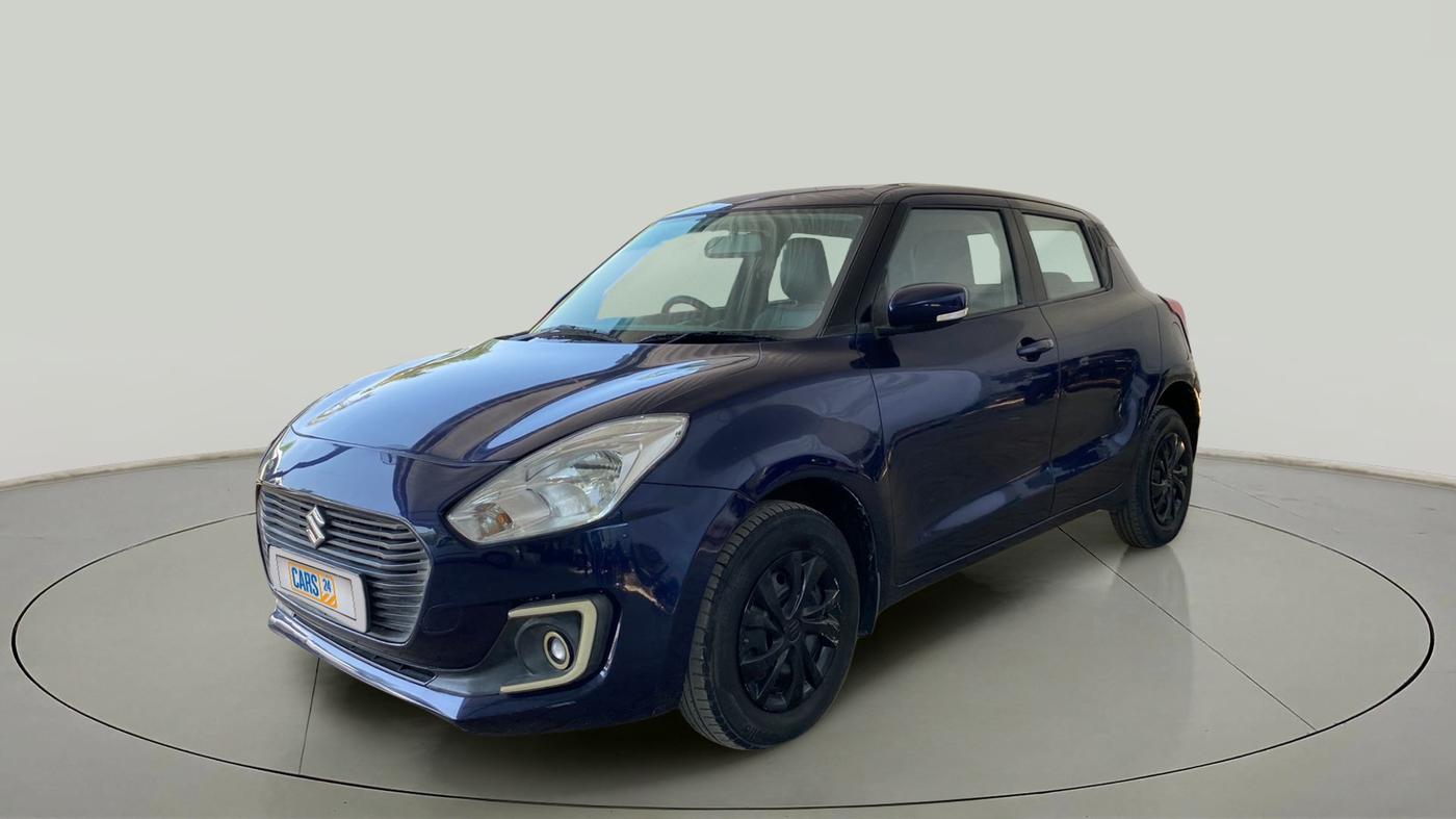 2018 Maruti Swift VXI, Petrol, Manual, 37,416 km, Left Front Diagonal