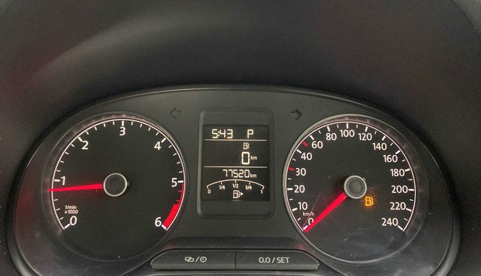 2018 Volkswagen Vento HIGHLINE PLUS 1.5 AT 16 ALLOY, Diesel, Automatic, 77,594 km, Odometer Image