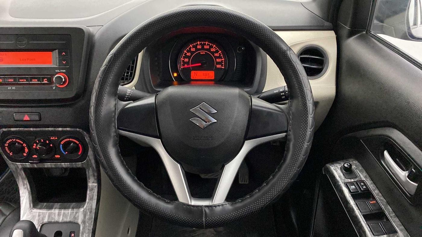 2022 Maruti New Wagon-R VXI 1.0 AMT, Petrol, Automatic, 9,301 km, Steering Wheel Close Up