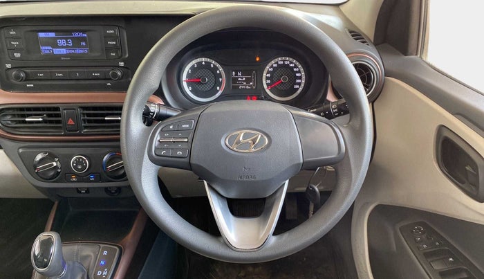 2020 Hyundai AURA S 1.2 AMT, Petrol, Automatic, 24,408 km, Steering Wheel Close Up