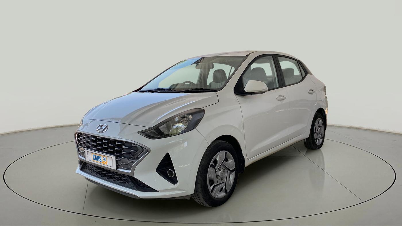 2020 Hyundai AURA S 1.2 AMT, Petrol, Automatic, 24,408 km, Left Front Diagonal