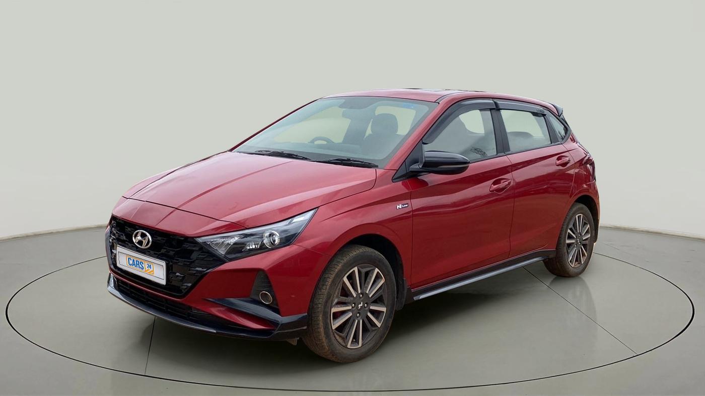 2021 Hyundai NEW I20 N LINE N8 1.0 TURBO GDI IMT, Petrol, Manual, 26,841 km, Left Front Diagonal
