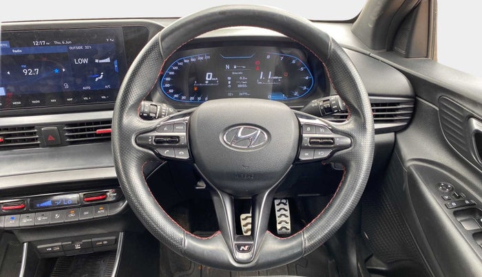 2021 Hyundai NEW I20 N LINE N8 1.0 TURBO GDI IMT, Petrol, Manual, 26,841 km, Steering Wheel Close Up
