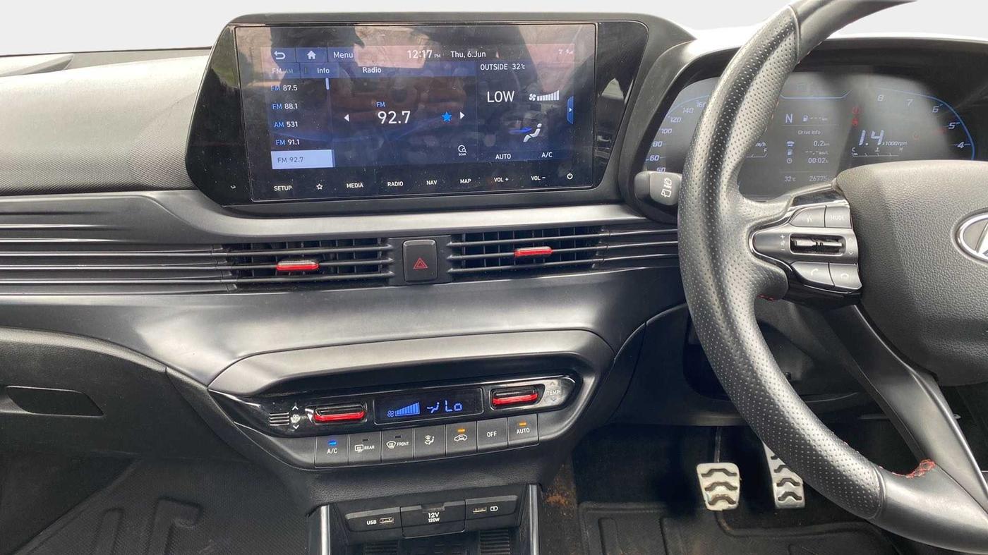 2021 Hyundai NEW I20 N LINE N8 1.0 TURBO GDI IMT, Petrol, Manual, 26,841 km, Air Conditioner