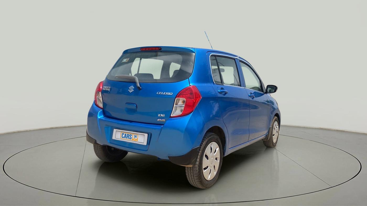 2016 Maruti Celerio ZXI AMT, Petrol, Automatic, 38,065 km, Right Back Diagonal