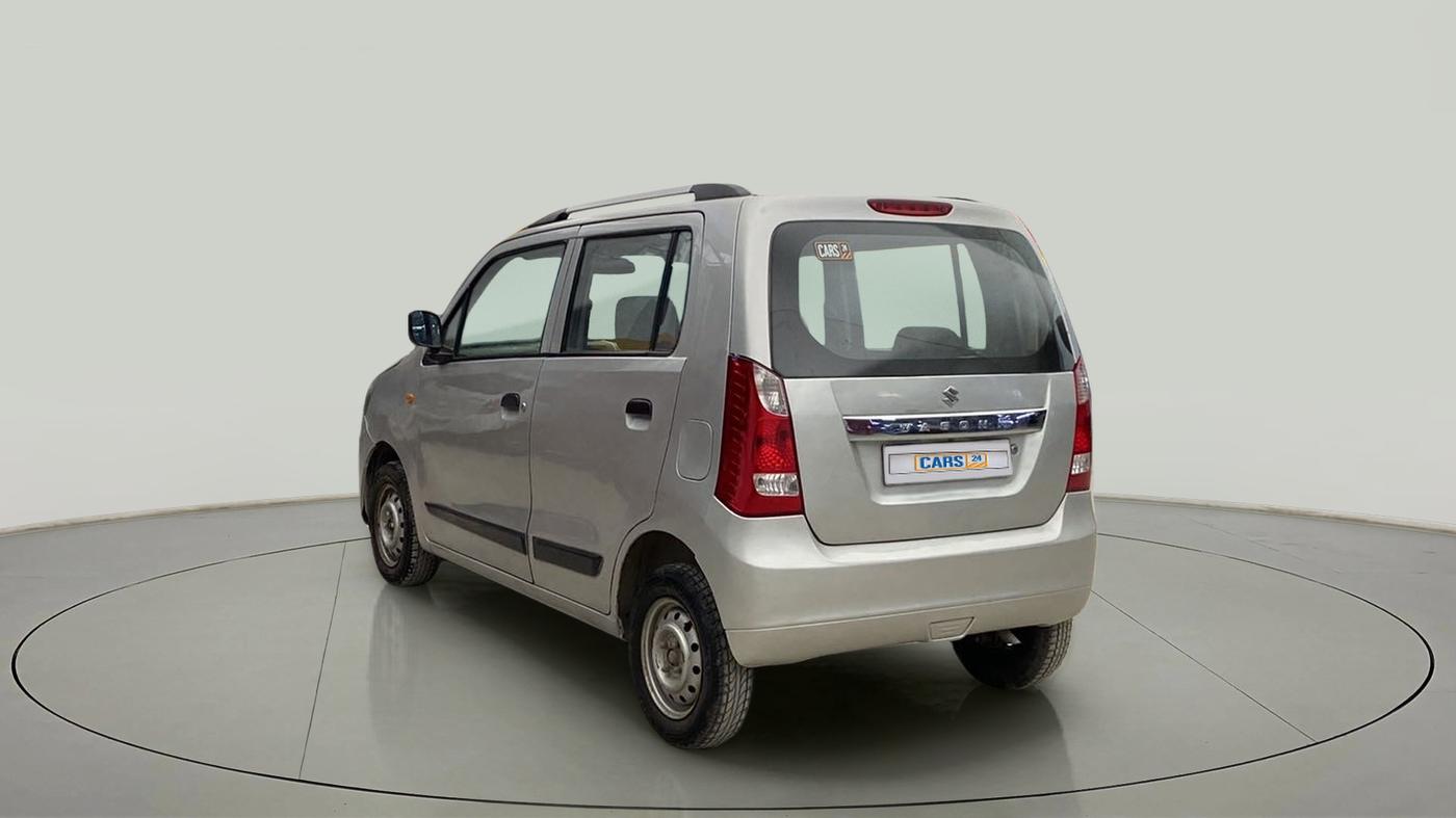 2014 Maruti Wagon R 1.0 LXI, Petrol, Manual, 65,520 km, Left Back Diagonal