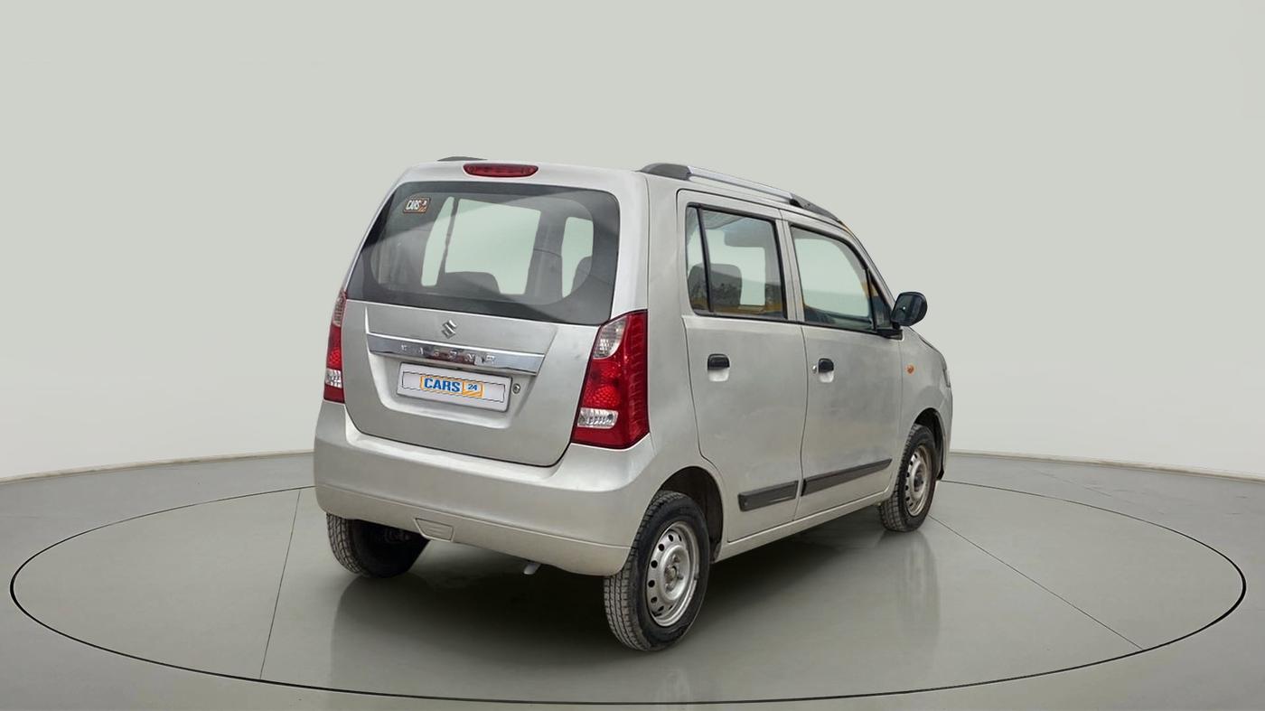 2014 Maruti Wagon R 1.0 LXI, Petrol, Manual, 65,520 km, Right Back Diagonal