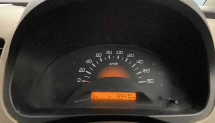 2014 Maruti Wagon R 1.0 LXI, Petrol, Manual, 65,520 km, Odometer Image