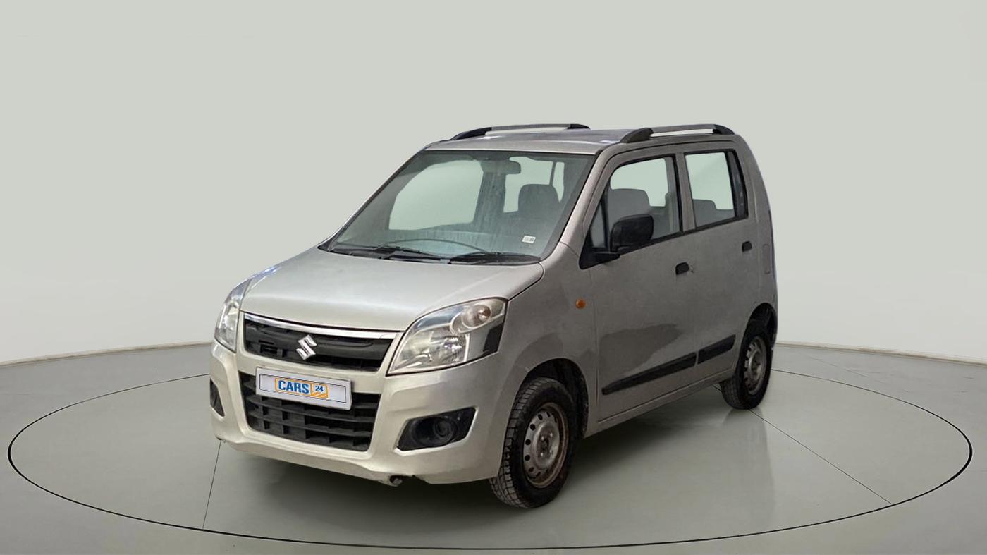 2014 Maruti Wagon R 1.0 LXI, Petrol, Manual, 65,520 km, Left Front Diagonal