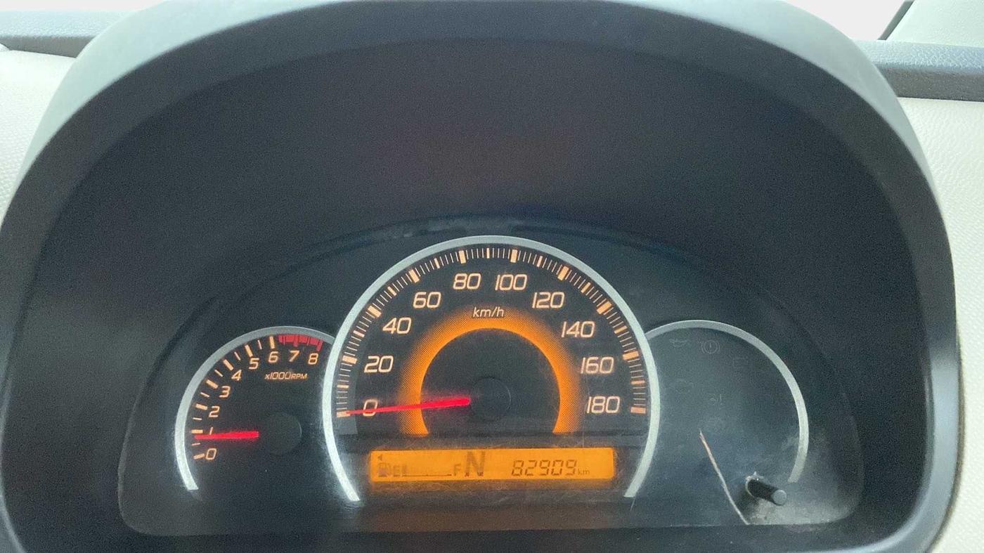 2016 Maruti Wagon R 1.0 VXI AMT, Petrol, Automatic, 82,834 km, Odometer Image