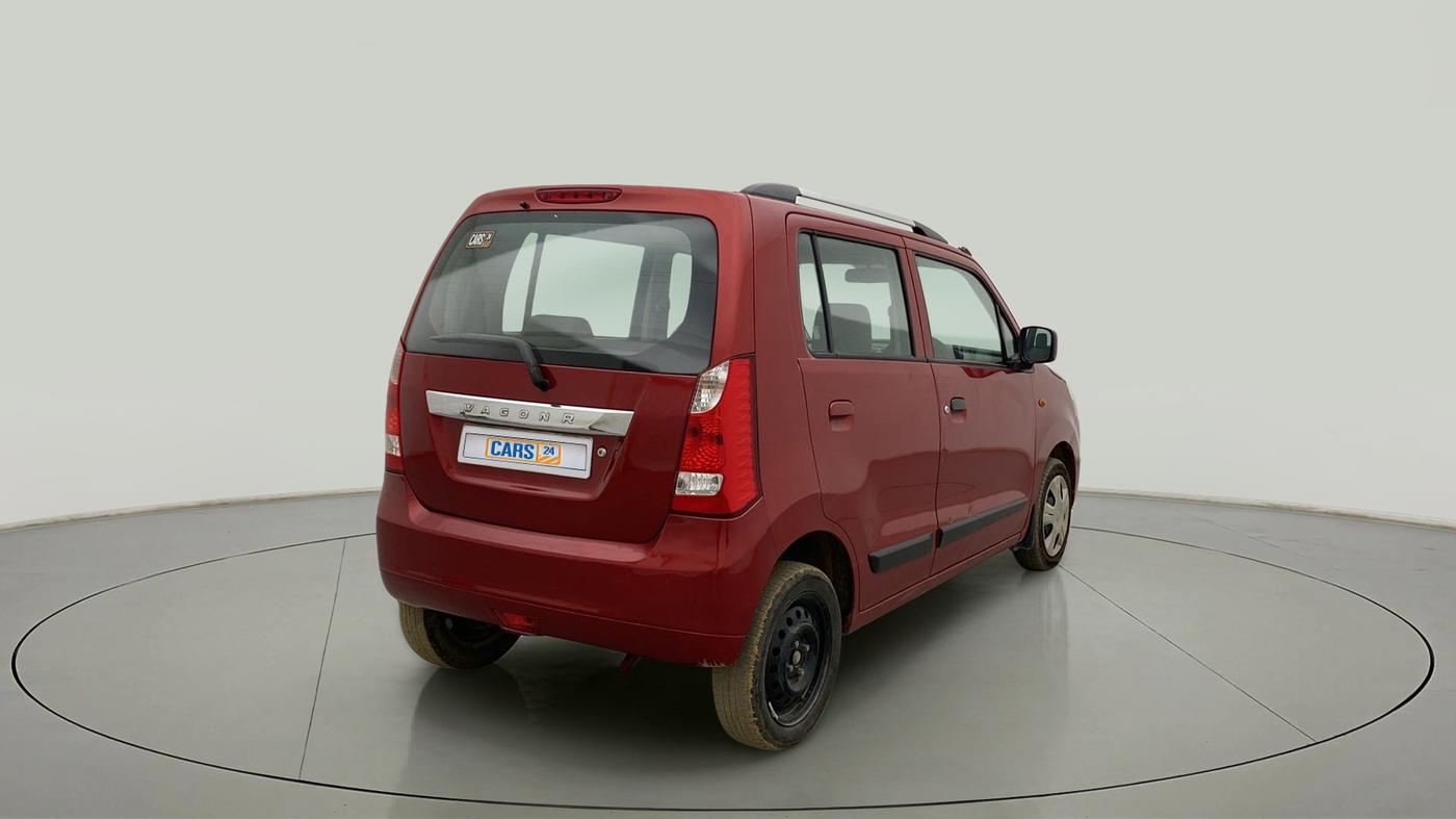 2016 Maruti Wagon R 1.0 VXI AMT, Petrol, Automatic, 82,834 km, Right Back Diagonal