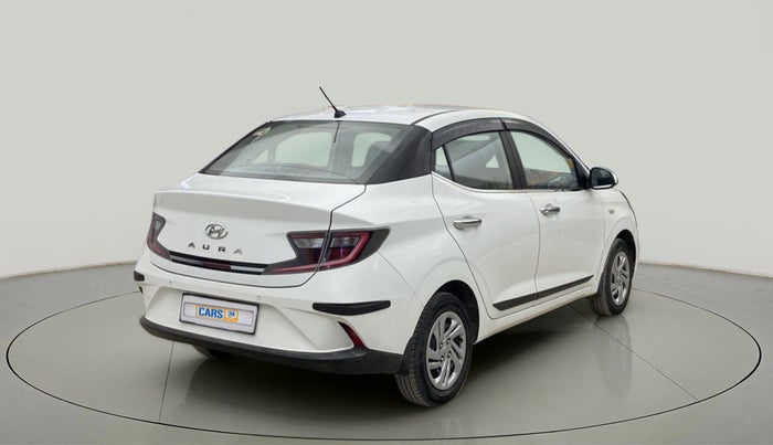 2020 Hyundai AURA S 1.2 CNG, CNG, Manual, 36,223 km, Right Back Diagonal