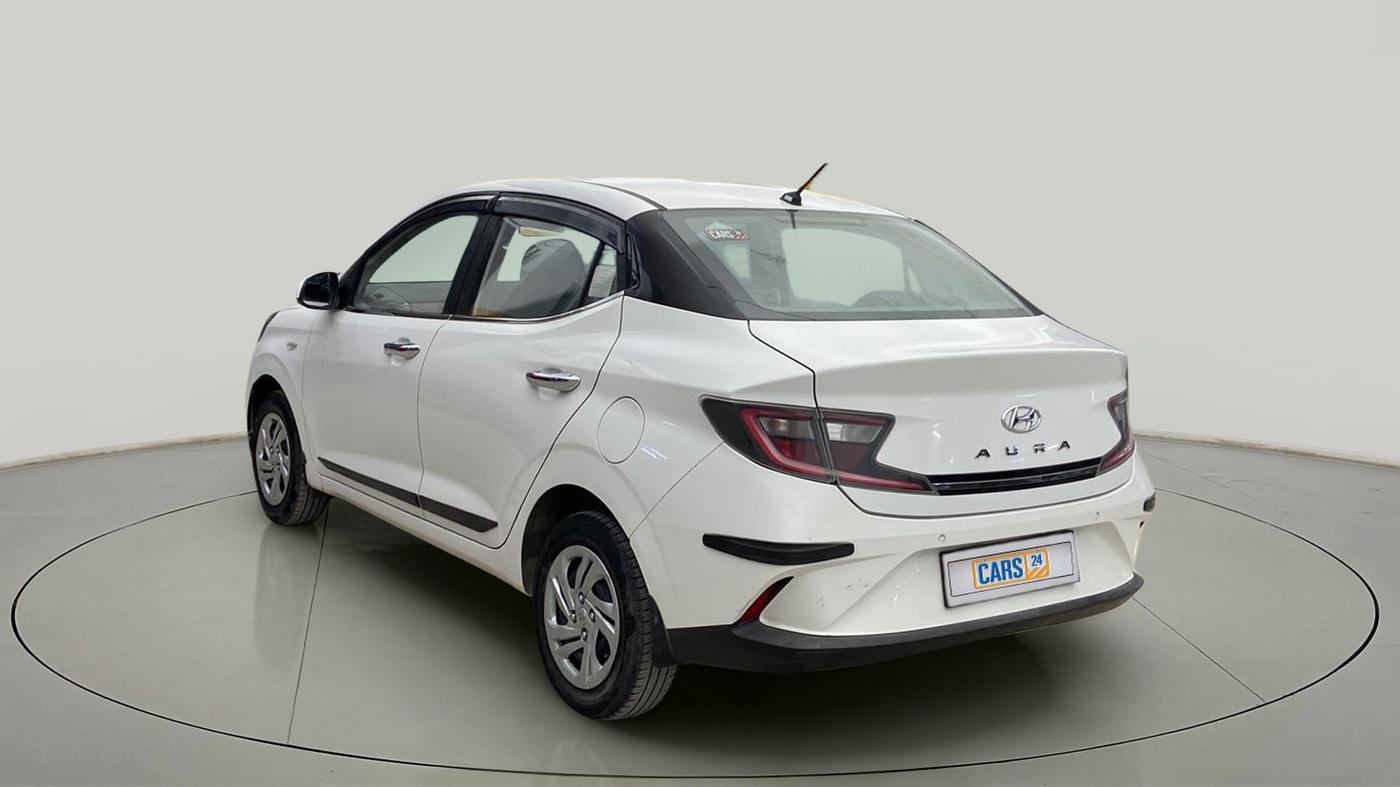 2020 Hyundai AURA S 1.2 CNG, CNG, Manual, 36,223 km, Left Back Diagonal