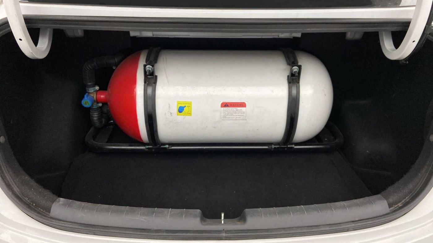 2020 Hyundai AURA S 1.2 CNG, CNG, Manual, 36,223 km, Boot Inside