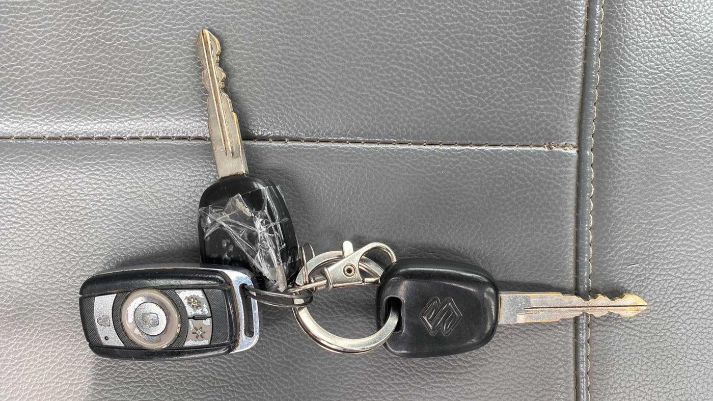 2013 Maruti Ritz VXI, Petrol, Manual, 75,497 km, Key Close Up