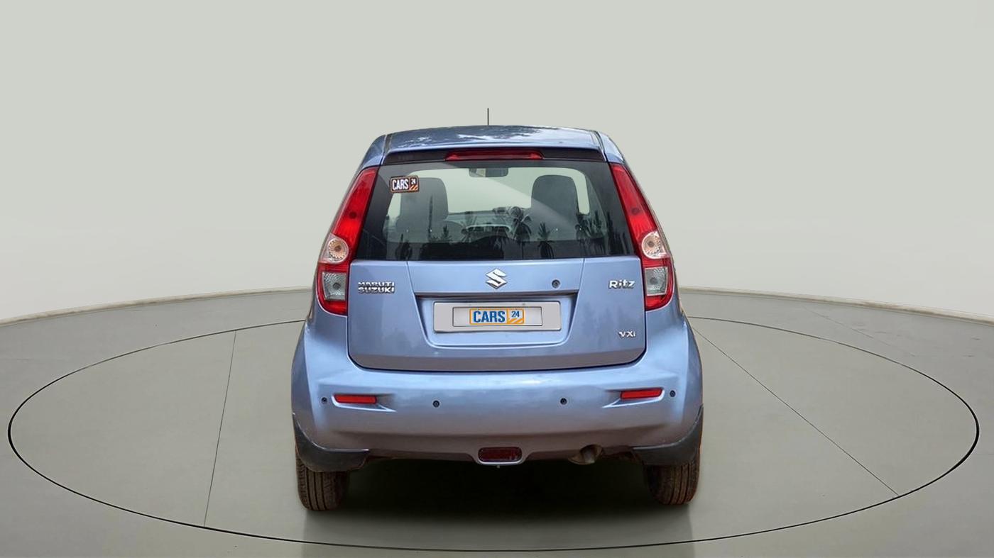 2013 Maruti Ritz VXI, Petrol, Manual, 75,497 km, Back/Rear