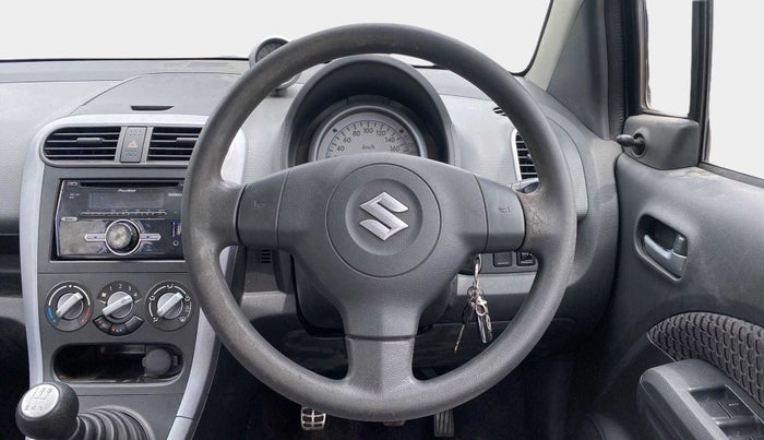 2013 Maruti Ritz VXI, Petrol, Manual, 75,497 km, Steering Wheel Close Up