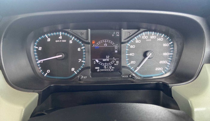 2022 Tata PUNCH ADVENTURE MT, Petrol, Manual, 15,093 km, Odometer Image