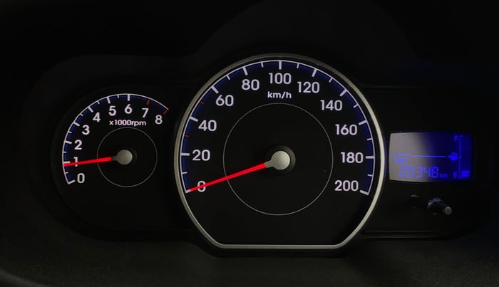 2012 Hyundai i10 SPORTZ 1.2, Petrol, Manual, 20,345 km, Odometer Image