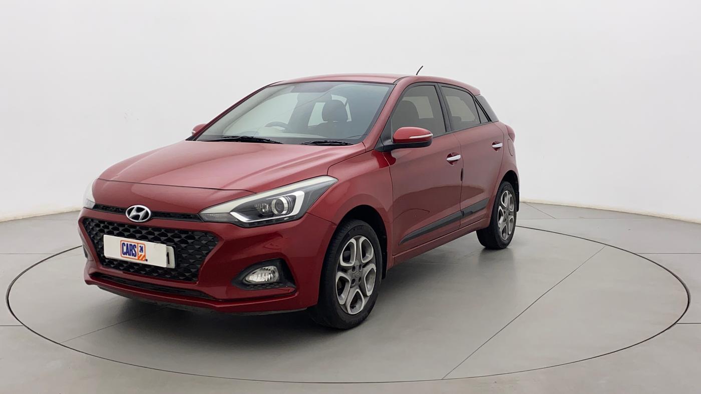2018 Hyundai Elite i20 ASTA 1.2 (O), Petrol, Manual, 56,386 km, Left Front Diagonal
