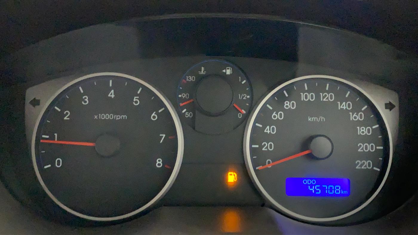 2010 Hyundai i20 MAGNA (O) 1.2, Petrol, Manual, 46,019 km, Odometer Image