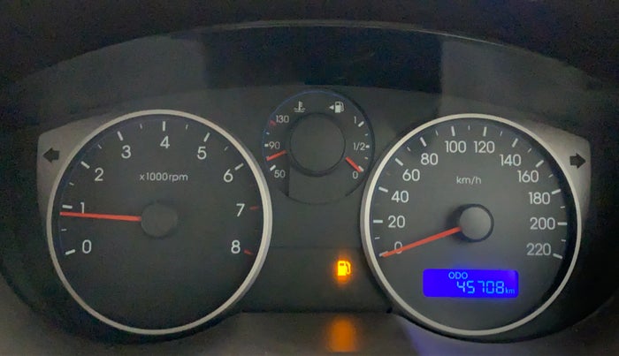 2010 Hyundai i20 MAGNA (O) 1.2, Petrol, Manual, 46,019 km, Odometer Image