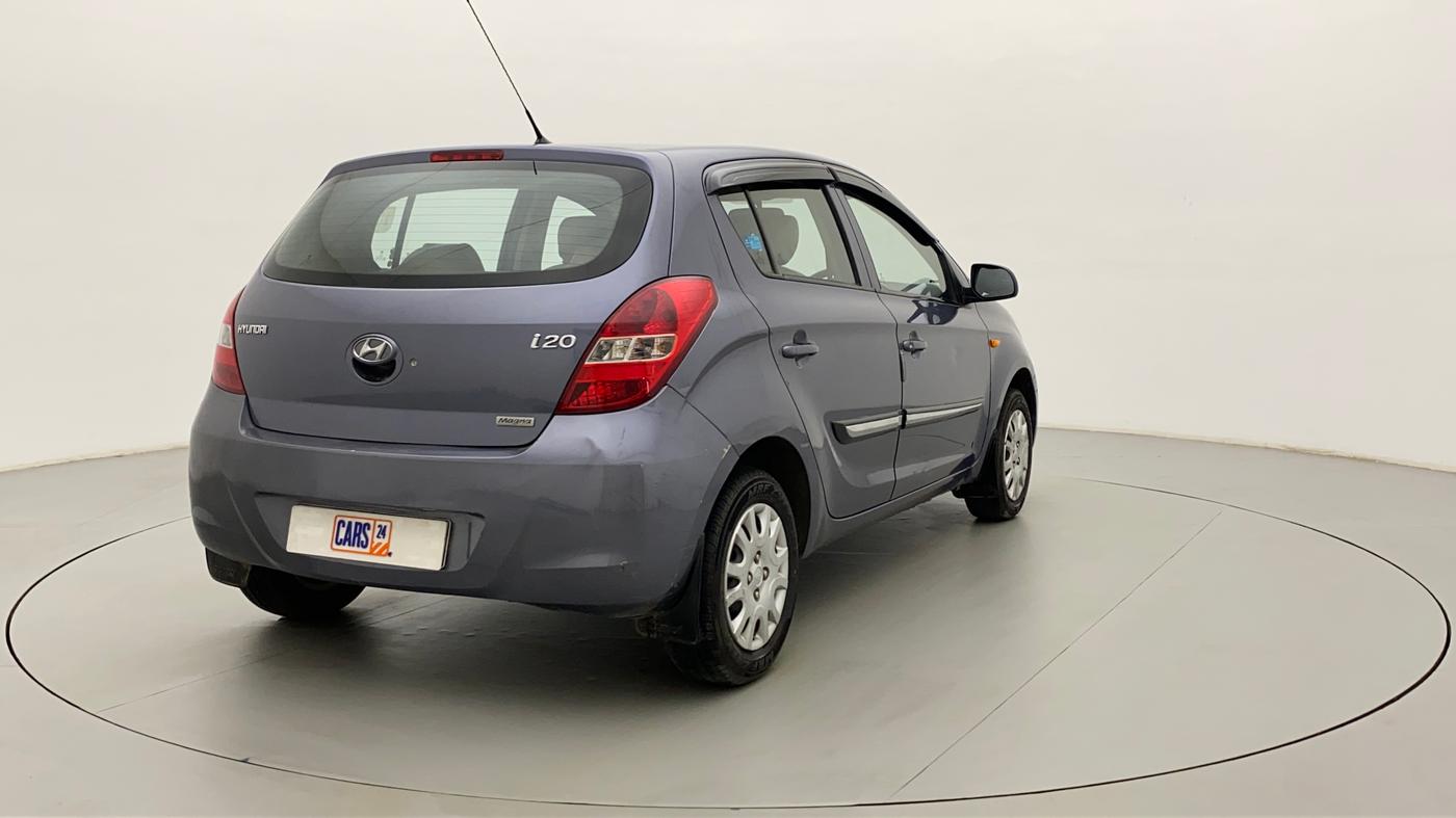 2010 Hyundai i20 MAGNA (O) 1.2, Petrol, Manual, 46,019 km, Right Back Diagonal