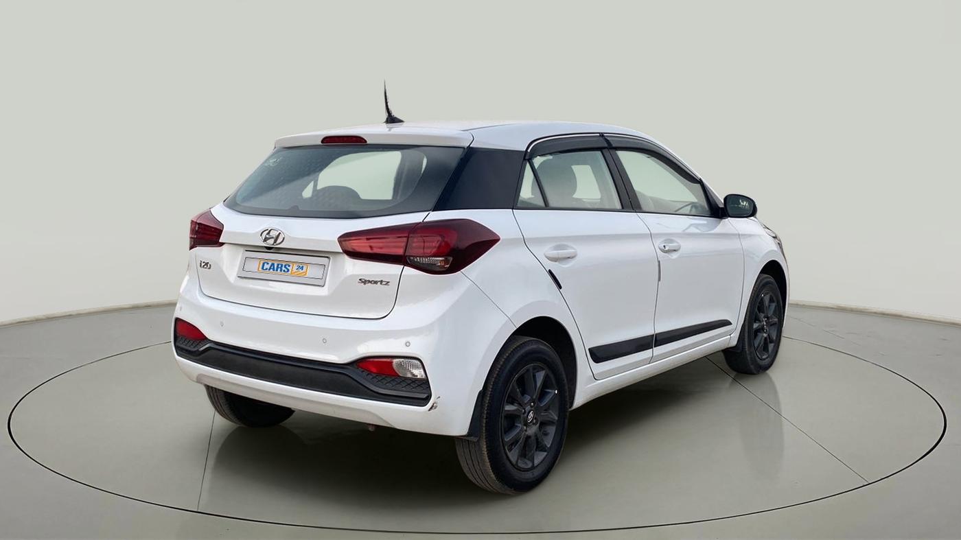 2019 Hyundai Elite i20 SPORTZ PLUS 1.2, Petrol, Manual, 44,852 km, Right Back Diagonal