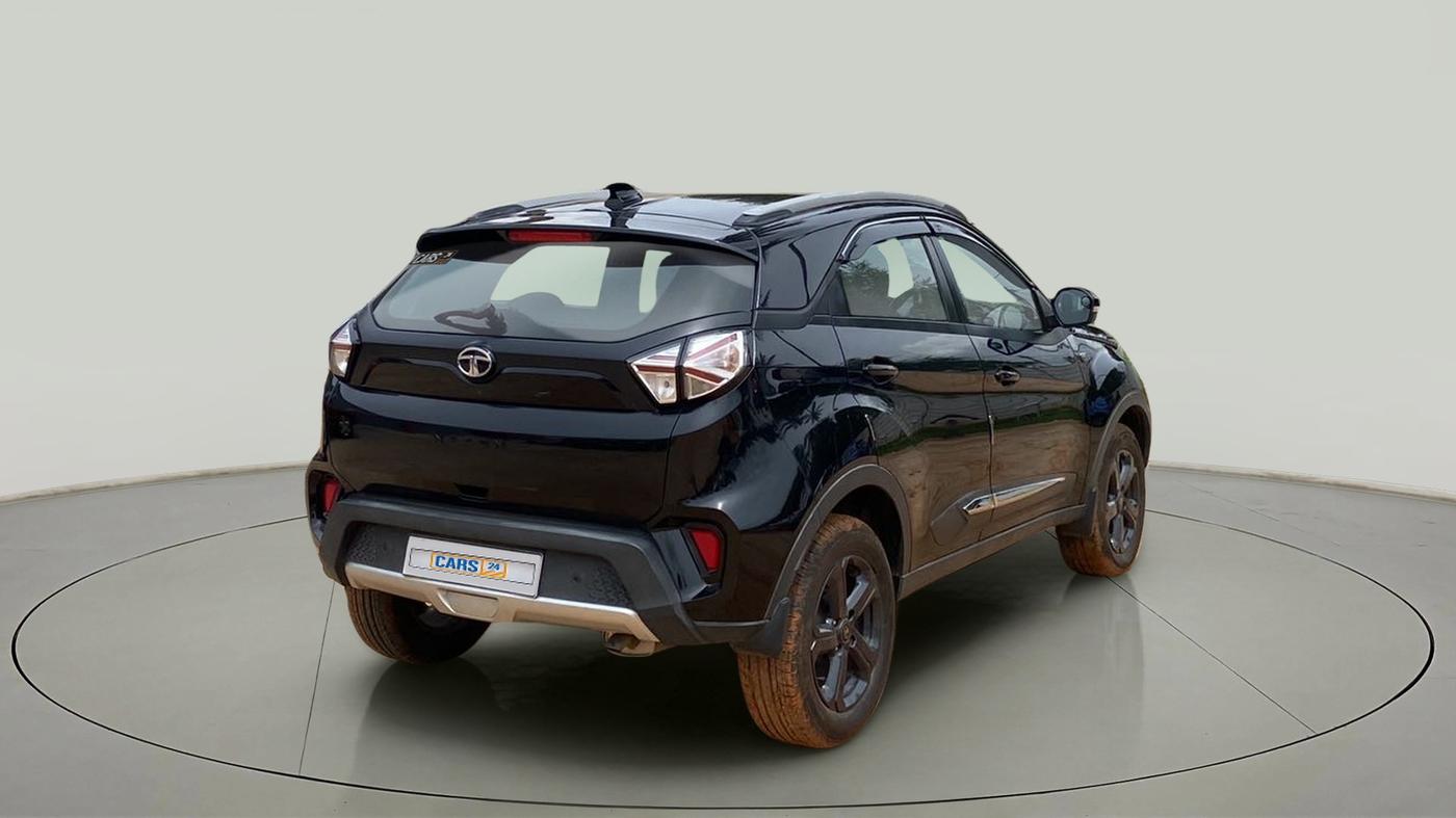 2022 Tata NEXON XZ PLUS (O) PETROL DARK EDITION, Petrol, Manual, 15,364 km, Right Back Diagonal