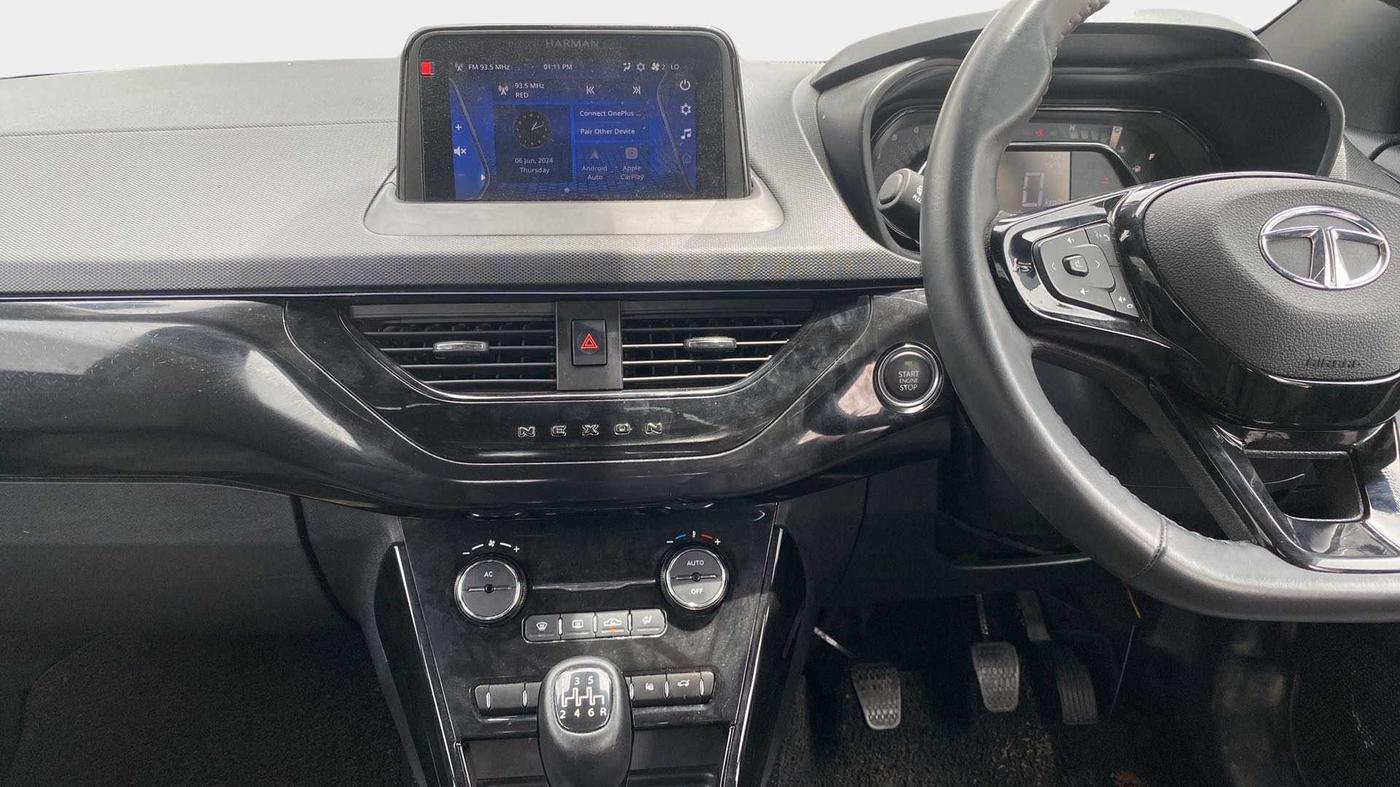 2022 Tata NEXON XZ PLUS (O) PETROL DARK EDITION, Petrol, Manual, 15,364 km, Air Conditioner