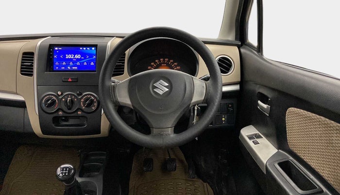 2018 Maruti Wagon R 1.0 LXI CNG, CNG, Manual, 56,486 km, Steering Wheel Close Up