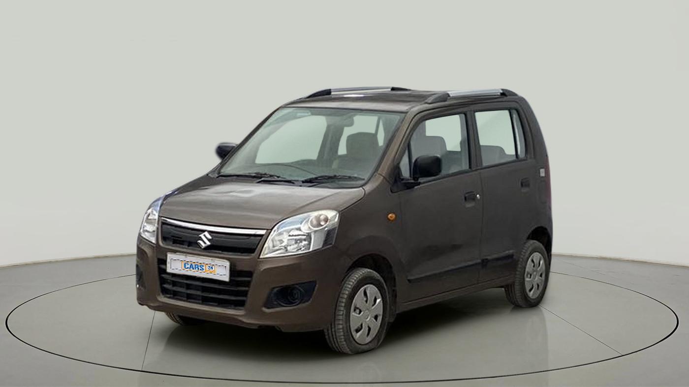 2018 Maruti Wagon R 1.0 LXI CNG, CNG, Manual, 56,486 km, Left Front Diagonal