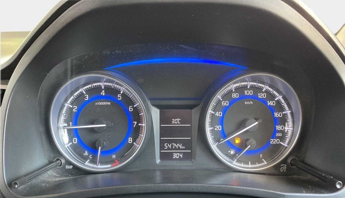 2020 Maruti Baleno DELTA PETROL 1.2, Petrol, Manual, 54,733 km, Odometer Image